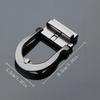 Herren Metallstift Gürtelschnalle Drehbarer Clip Schnalle DIY Lederhandwerk Jeanszubehör Schnalle Lederhandwerk Gurtband