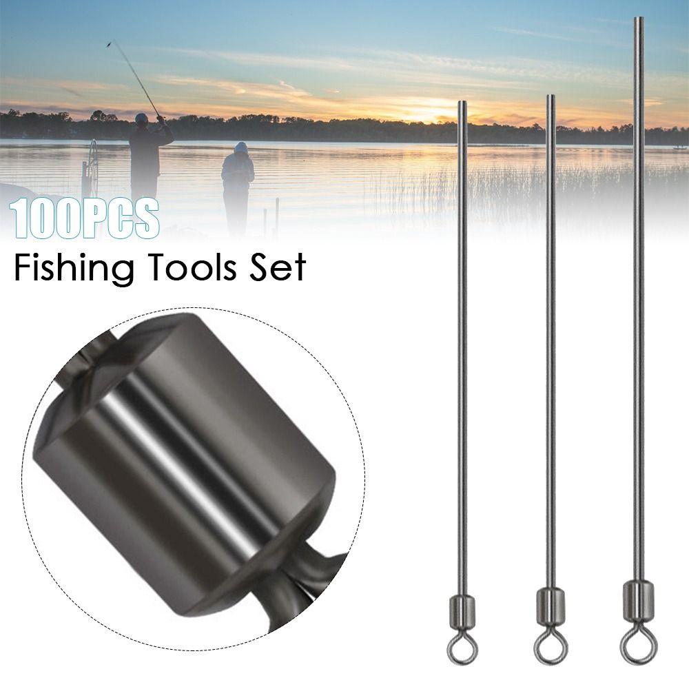 Portable Sinker Lock Stopper Punch Tokyo Rig Kit Swivels Fishing Tools Set Carp Terminal Tackle