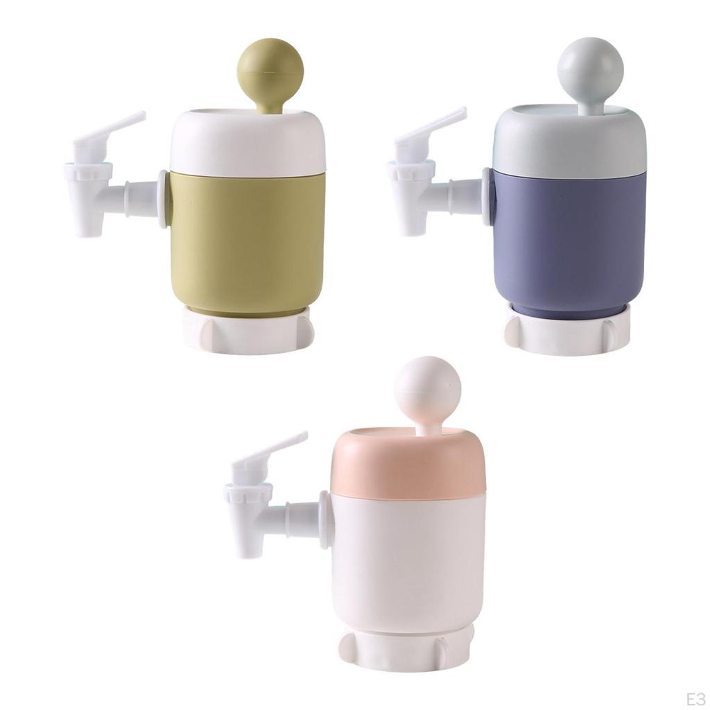 Pompe Distributeur de Jerrican d'Eau en Bouteille à Pression Manuelle de Remplacement 6,7x16,5cm Léger pour l'Extérieur