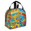 Custom S-Super Z-Zings Cartoon  Insulated Lunch Bag for Camping Travel Game  Waterproof Thermal Cooler Lunch Box Women Men