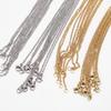 10pcs/Lot Gold Cable Chain Necklaces