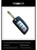 Compatible 433MHz Foldable Remote Key with 3+1 Buttons for NS Radio Wave Control.