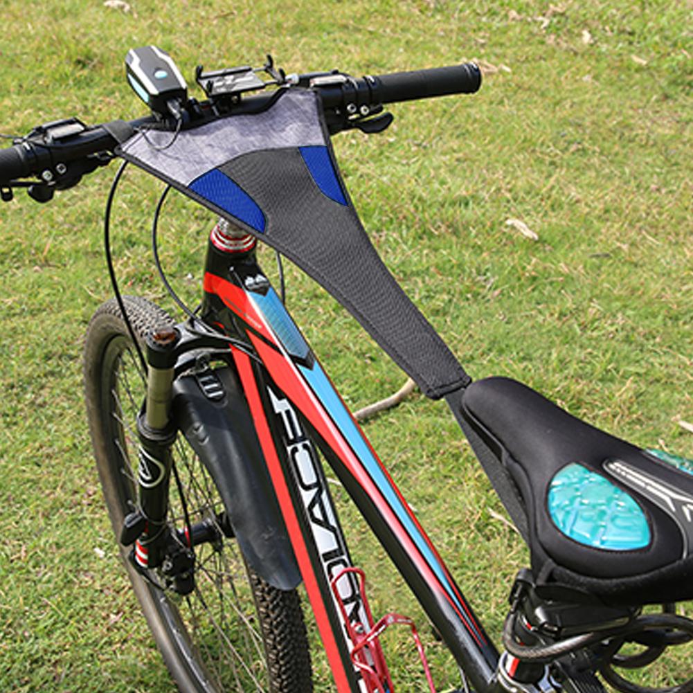 Bicycle Trainer Sweat Net Frame Guard Bike Trainer Frame Belt Sweat Cover Guard for Bicycle Trainer Indoor Cycling Training