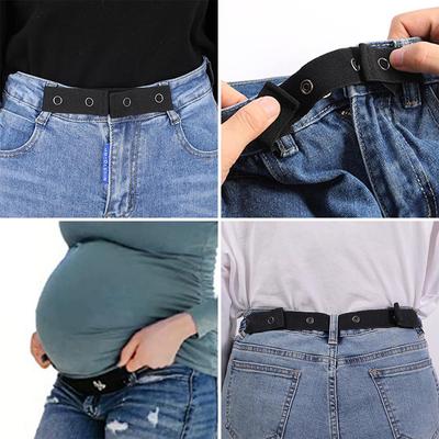 Cinturones Para Mujer Elásticos Invisibles Sin Hebilla Para Jeans Cinturón Sin Hebilla Cinturones Fáciles Hombres Elástico Cinturón Sin Complicaciones