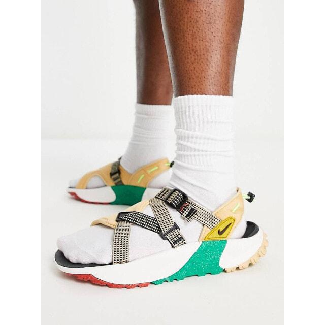 

Белые сандалии из ротанга Nike oneonta next