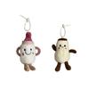 Milk Stuffed Bottle Plush Figure Keychain Pendant For Bag Accessory Gifts And