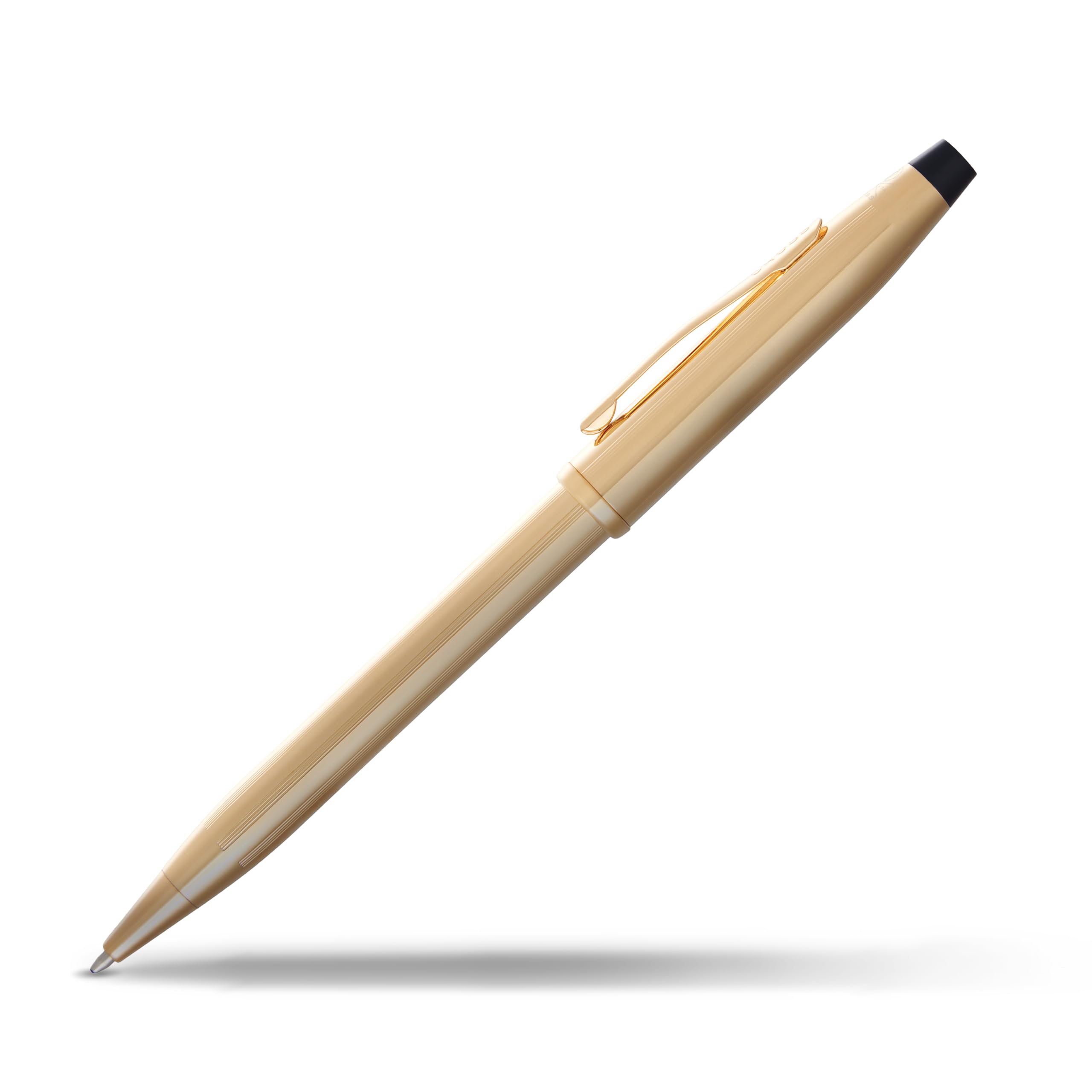 

Cross Century II 23K Gold Plated Premium Gift Boxed Premium Ballpoint Medium Perfect Gift for Day or Promotion Oil-Based Pen, Nib, Father s