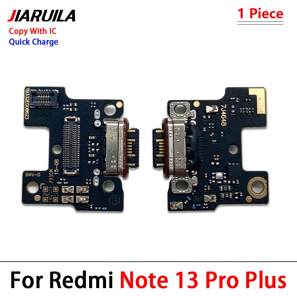 NEW USB fast Charging Port Dock Charger Plug Connector Board Flex Cable For Xiaomi Redmi Note 11 Pro Plus 1G 1G With Microphone