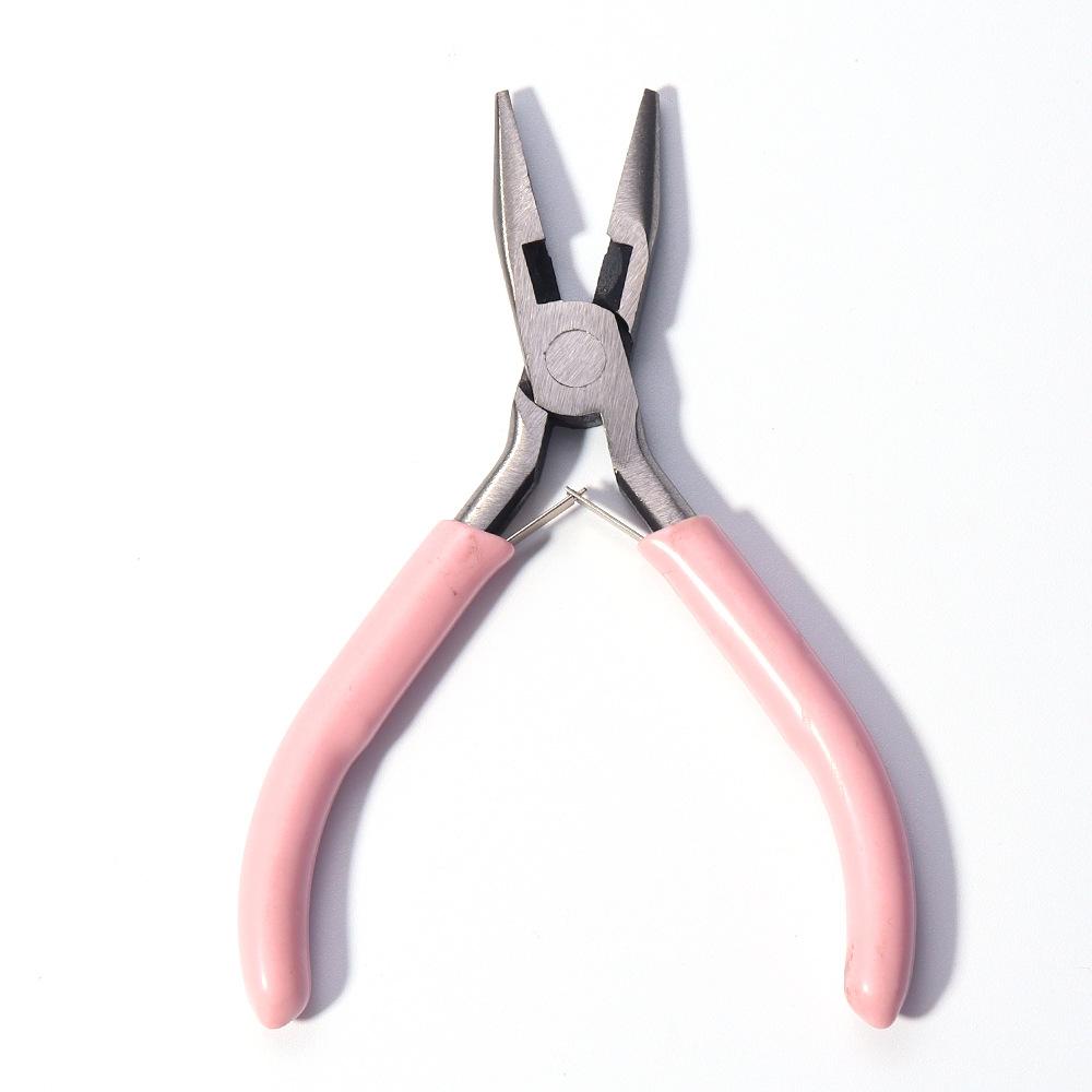 Multifunctional Mini Jewelry Pliers Stainless Steel Needle Nose Pliers Wire Cutter DIY Beading Tool for Crafts & Precision Repair