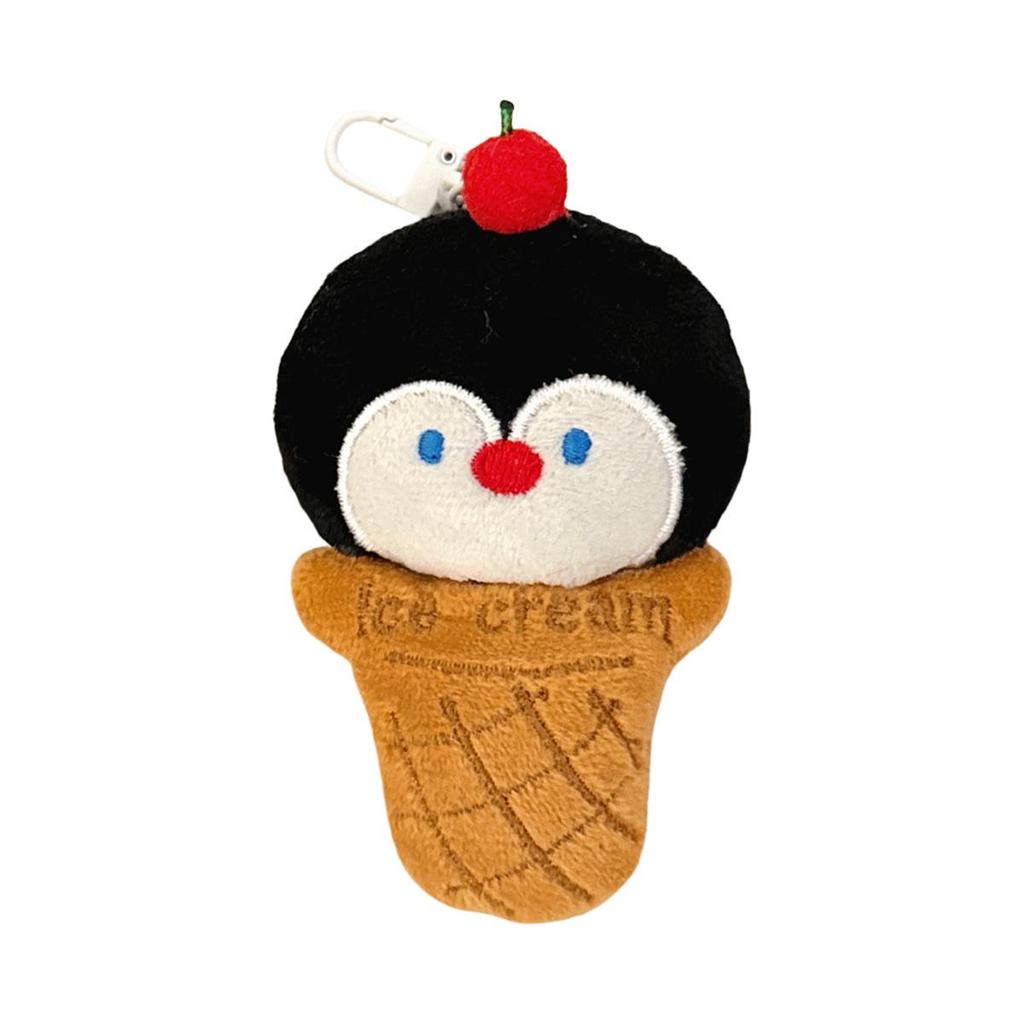 Tengyi Pluszowy Wisiorek Zwierzątko Lody - Uroczy Breloczek do Plecaka Dziewczęcy