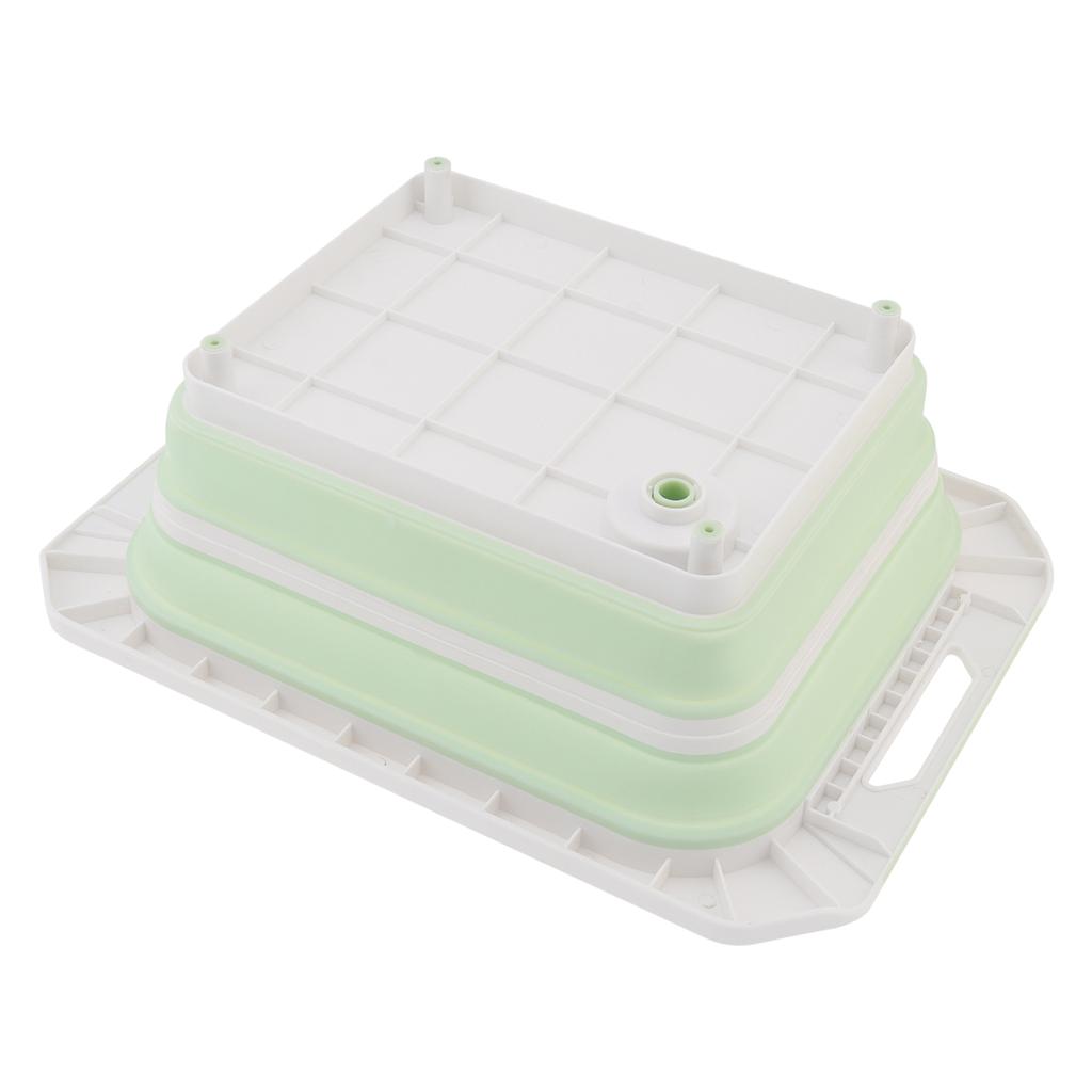 Collapsible Multifunctional Chopping Board Reusable Portable Vegetable Washbasin