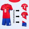 DIY Custom Adult And Children Three-piece Football Uniforms