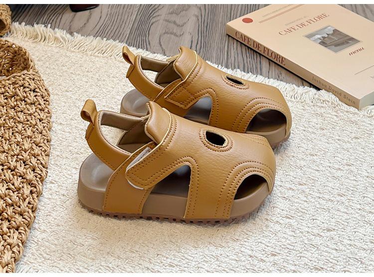 Summer Boys' & Girls' Toddler Sandals - Anti-kick, Functional Baby Walker Shoes