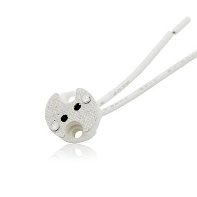 50ks/šarže G4 patice lampy MR11 GU5.3 MR16 držák lampy keramická zásuvka pro LED halogenovou žárovku