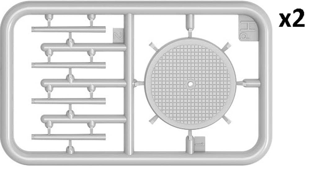 Miniart 1/35 Maßstab Kunststoffmodell MA35647: Straßenmöbel, Geräte und Sonnenschirme, Vorgefärbt