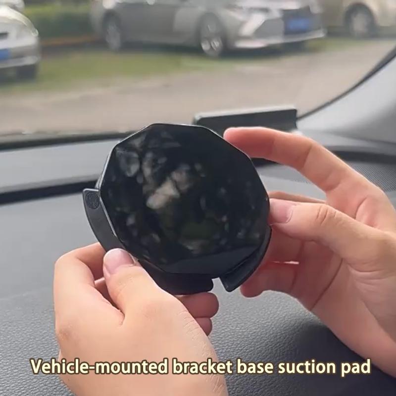 2PCS High Adhesion Suction Cup Pad Silicone Grip Disc Secure Phone Holder Base Mounting For Most Car Dashboard Designs
