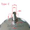 Bringsmart JS-50B(S) BLDC Motor DC Micro Electric Motor 4 Type Shaft Synchronous Brushless Motor 5V 6V 9V 12V 24V DIY Customized