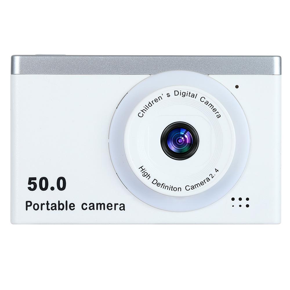 

M12 Portable 2.4-inch Screen Digital Camera 8X Digital Zoom Student 1080P HD Video Recorder White