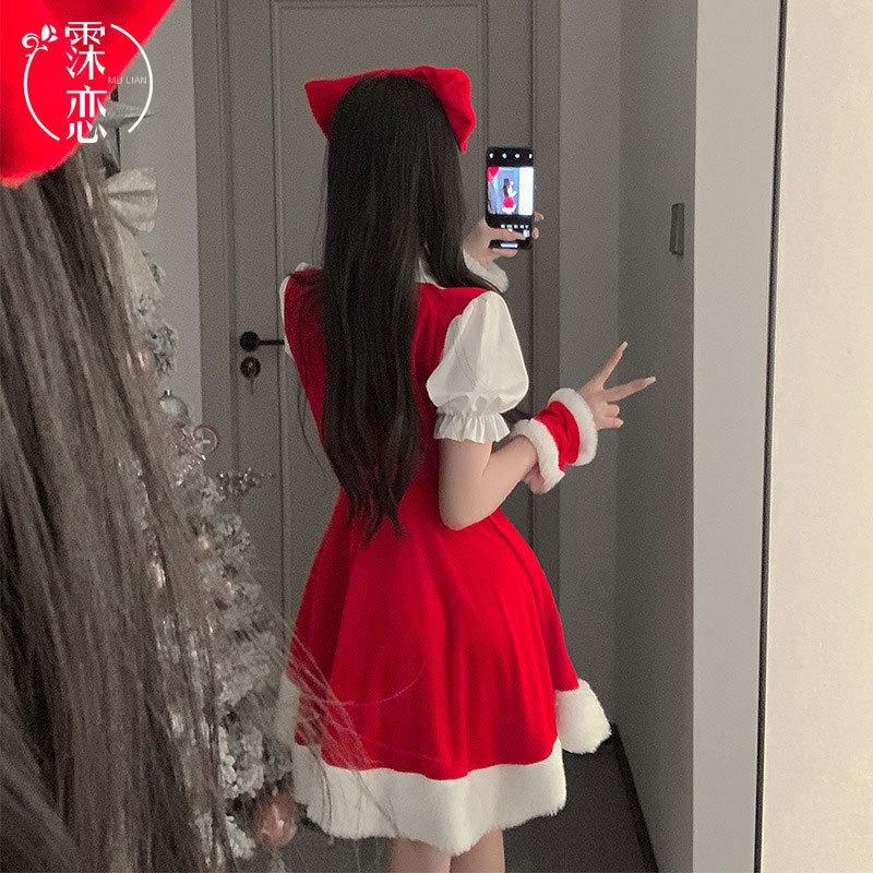 Sexy Underwear Uniform Plush Christmas Day Clothing Sexy Clothes Pure Desire New Date Robe