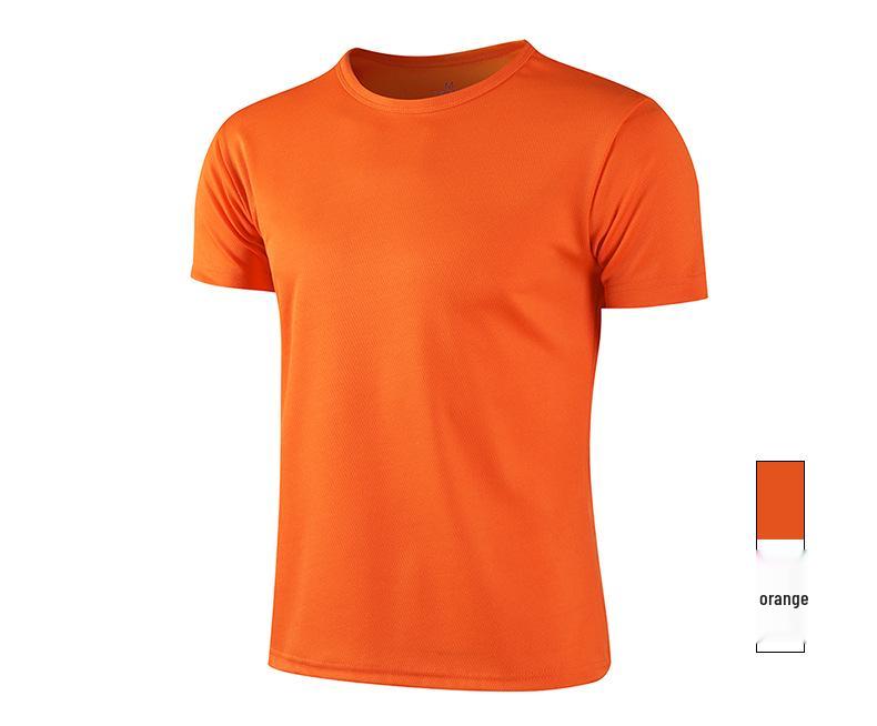 

Базова футболка з коротким рукавом, що швидко сохне, з індивідуальним друком для промоакцій або робочого одягу Child 130 помаранчевий