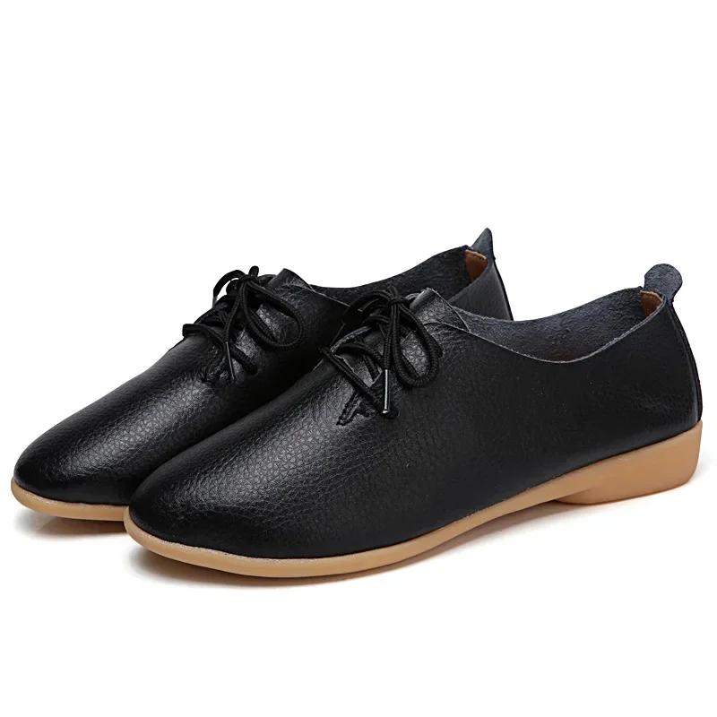 

Мокасины Обувь для женщин Брендовая женская обувь Высокое качество Мягкая удобная повседневная обувь Большие размеры 35-44 Zapatillas De Mujer 36 чёрный