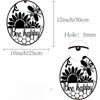 Metal Hive Bee Wall Art Silhouette Iron Sculpture Home Decor Indoor Outdoor Hanging Sign Black 12x10 Inch Garden Kitchen Office Gift