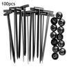 50/100Pcs Nylon Universal Cable Tie Buckles Heavy-Duty Self-Locking Zip Ties Fasteners Car Repair Home Use Automotive Bumper Fender Mudguard Fix Ties