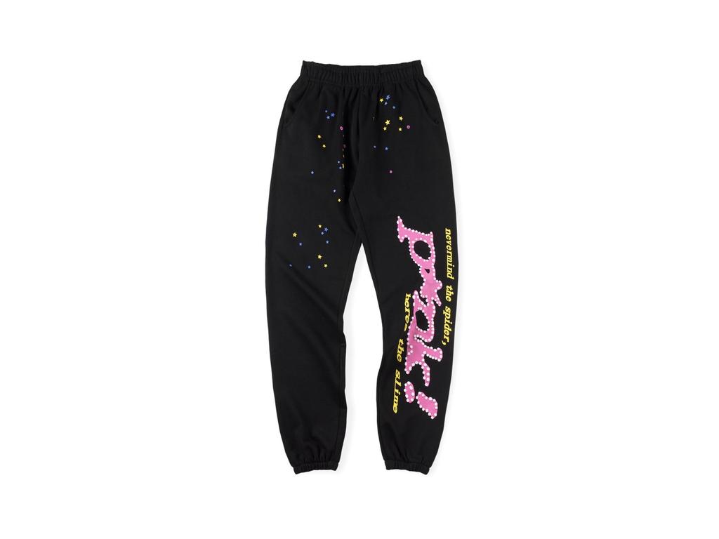 21SS Unisex Pink Kanye Hip Hop Hoodie & Sweatpants Set
