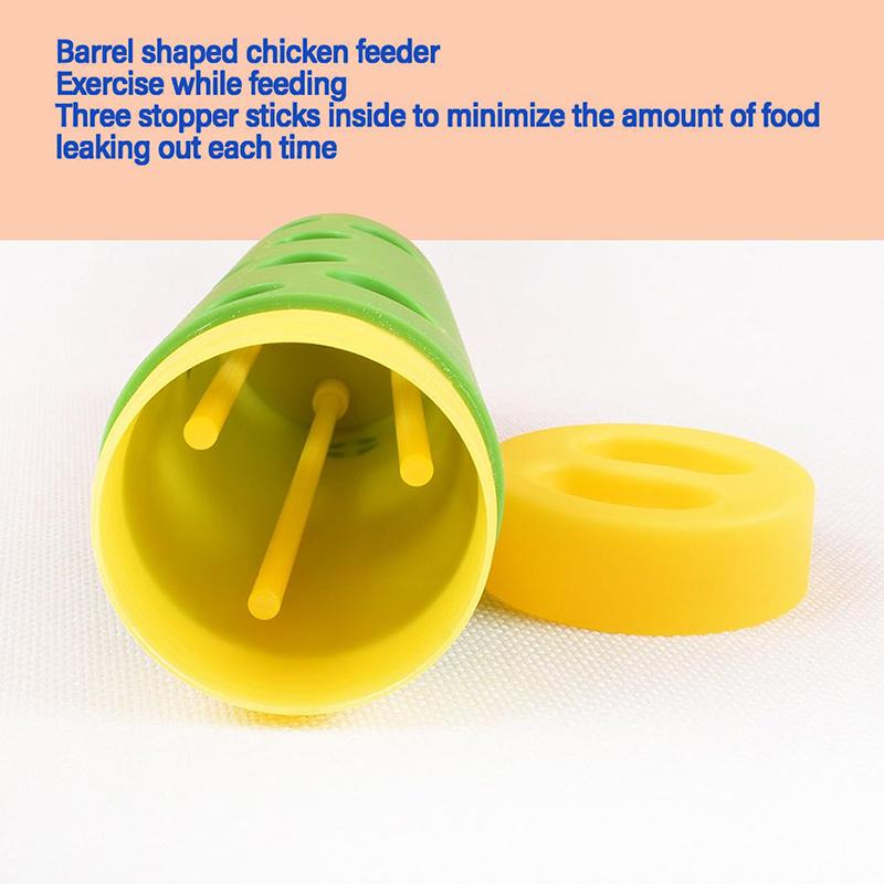 Chicken Treat Roller, Bite Resistant Slow Feeding Interesting Safe Chicken Feeder Toy, Interesting Safe Chicken Feeder Toy