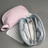 Large Capacity Pencil Case Handheld Design Pencil Pouch Portable Stationery Pouch  School Supplies