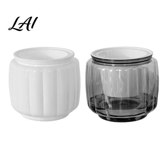 Durable Plant Pot Self Watering Pots for Indoor Plants Plastic Planter with Drainage Container Holes Small Flower Houseplants African Violets,