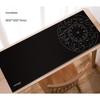 LESAILES Star Constellation Office Gaming Mouse Pad Large Size, Lock Edge Thickened Computer Desk Mat, Black 800*300*3mm