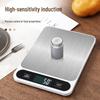 Compact Stainless Steel Digital Kitchen Scale - High Precision Baking & Food Weight Scale