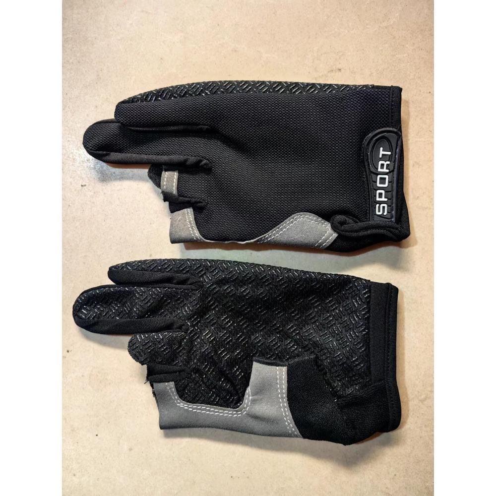 Spring and summer gloves outdoor sports cycling touch screen breathable non-slip sunscreen mesh bicycle fishing gloves