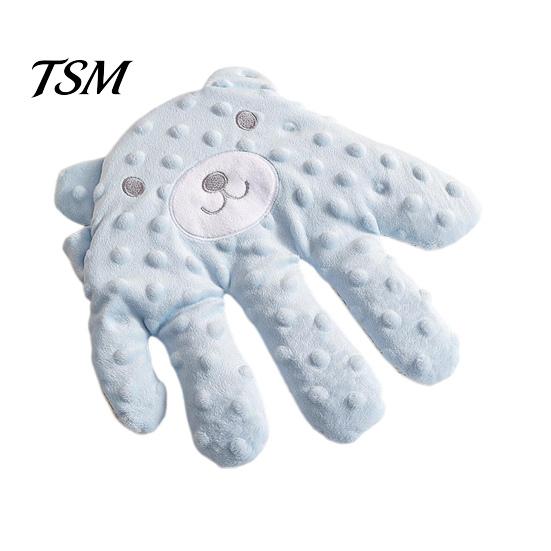 Guante para Bebé con Palma Suave Automático Prevención de Sobresaltos Eléctrico Almohada Eléctrica para Bebés Ayuda para Dormir Recién Nacidos Peluche de Dibujos Animados