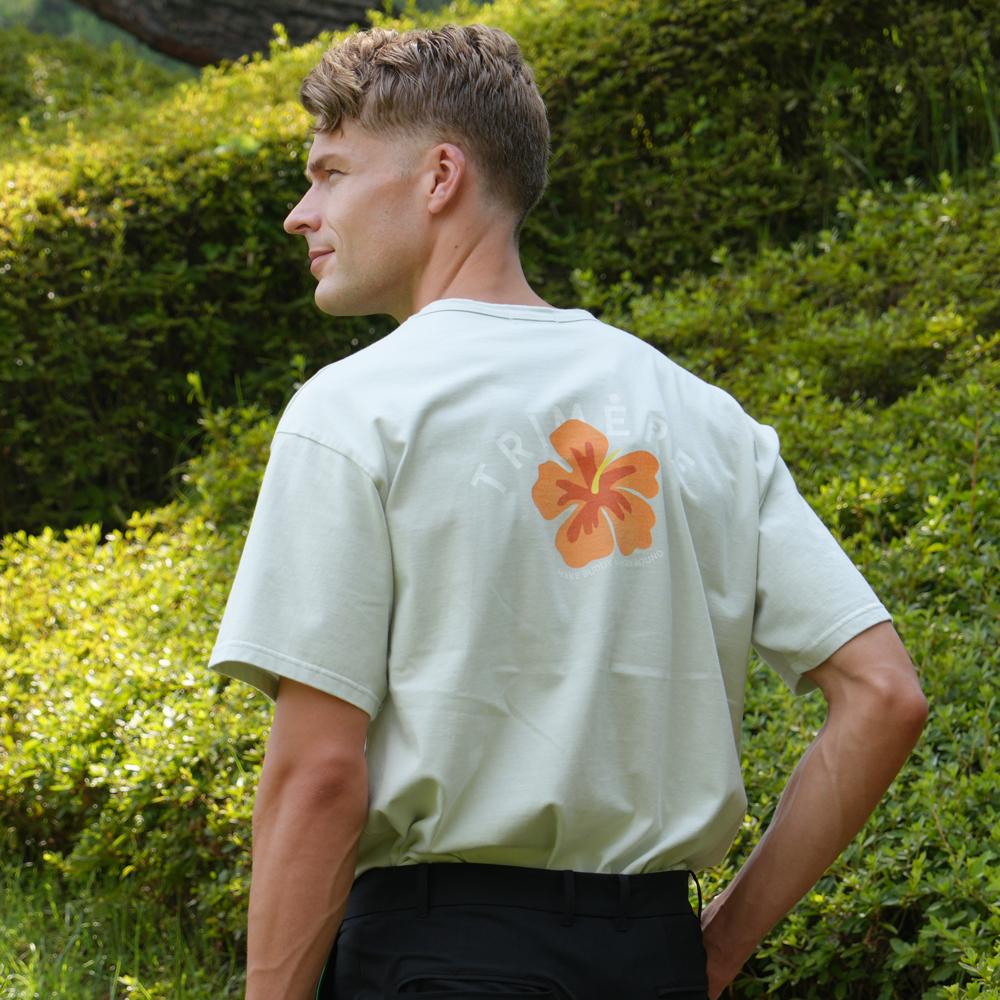 Trimer Floral Graphic T-Shirt Man Mint L(100)