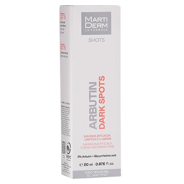 Gel Crème Points Noirs - MartiDerm - 20ml - Hypoallergénique - Arbutine 5% - Éclat De Peau