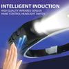 LED Headlight Sensor With Built-in Battery Head Flashlight USB Charging Work Light Super Bright Headband