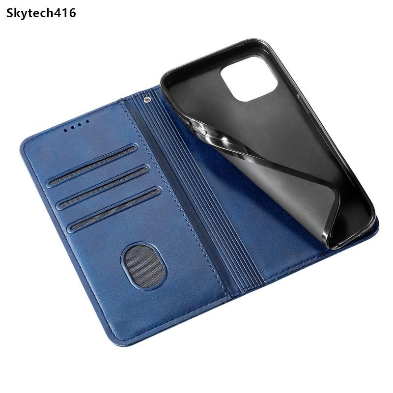For OPPO Reno 7 8 9 10 11 11F 12 Pro Plus FS 12F 4G 5G Case Leather Phone Cover Casing Card Slot Wallet Holder Shockproof