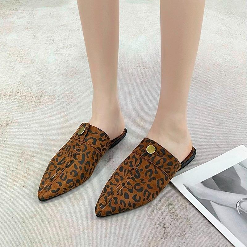 

Модные осенние новые туфли-лодочки с острым носком, глубоким вырезом и заклепками, на мягкой подошве, нескользящие, износостойкие, модные джинсовые шлепанцы 36