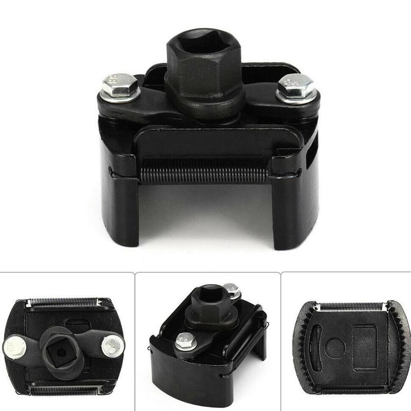 1Pcs 1/2 " Universal Adjustable Oil Filter Wrench Two-Jaws 60-80mm Range Filter Remover Tool for Auto Maintenance
