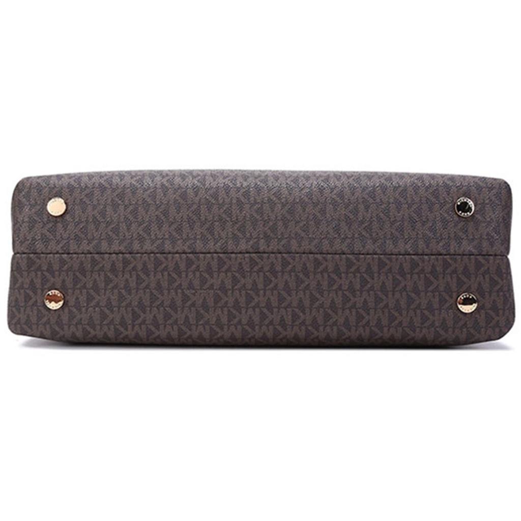 Michael Kors Shoulder Crossbody Tote Bag Women Bags Dark-Brown Acorn-Brown 30H1GWRS2B-BRN-ACORN