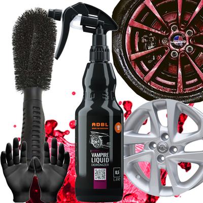 Adbl Vampire Liquid 500Ml Krwawi Deironizer Płyn + Szczotka Do Mycia Felg