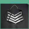 Solid Color Fashionable V Shaped Hollow Design Women Metal Collar Necklace