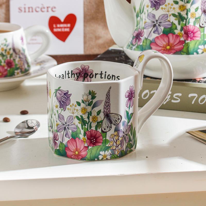 Dream Violet Teapot Birthday Newlywed Girlfriend Gift Souvenir Girl Afternoon Tea Set Gift Box Set Tea Cup