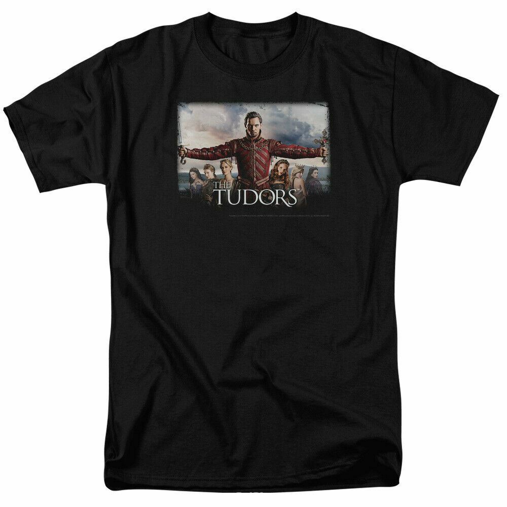 The Tudors The Final Seduction T Shirt Mens Licensed Classic TV Show Black XXL