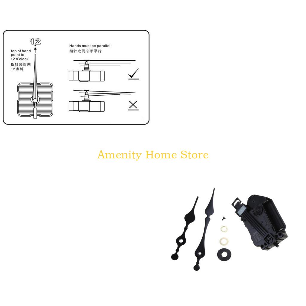 

F26C Silent Pendulum Type Clock Movement Mechanism with Hands Motor DIY Repair CN