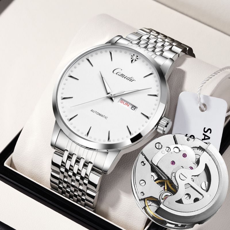 Hollow Men s Watch Men s Calendar Quartz Watch Mechanical Business Trend