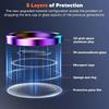 2 Pcs Camera Lens Protector For Samsung S2 S24 Ultra Plus A6 A 9H Tempered Glass Screen Protector Cover Film Metal Ring