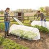 Garden Row Insect Netting Pop Up Garden Bed Tunnel Net with Drawstring Vegetable Rows Netting Insect And Bird Protection for Vegetables Fruits